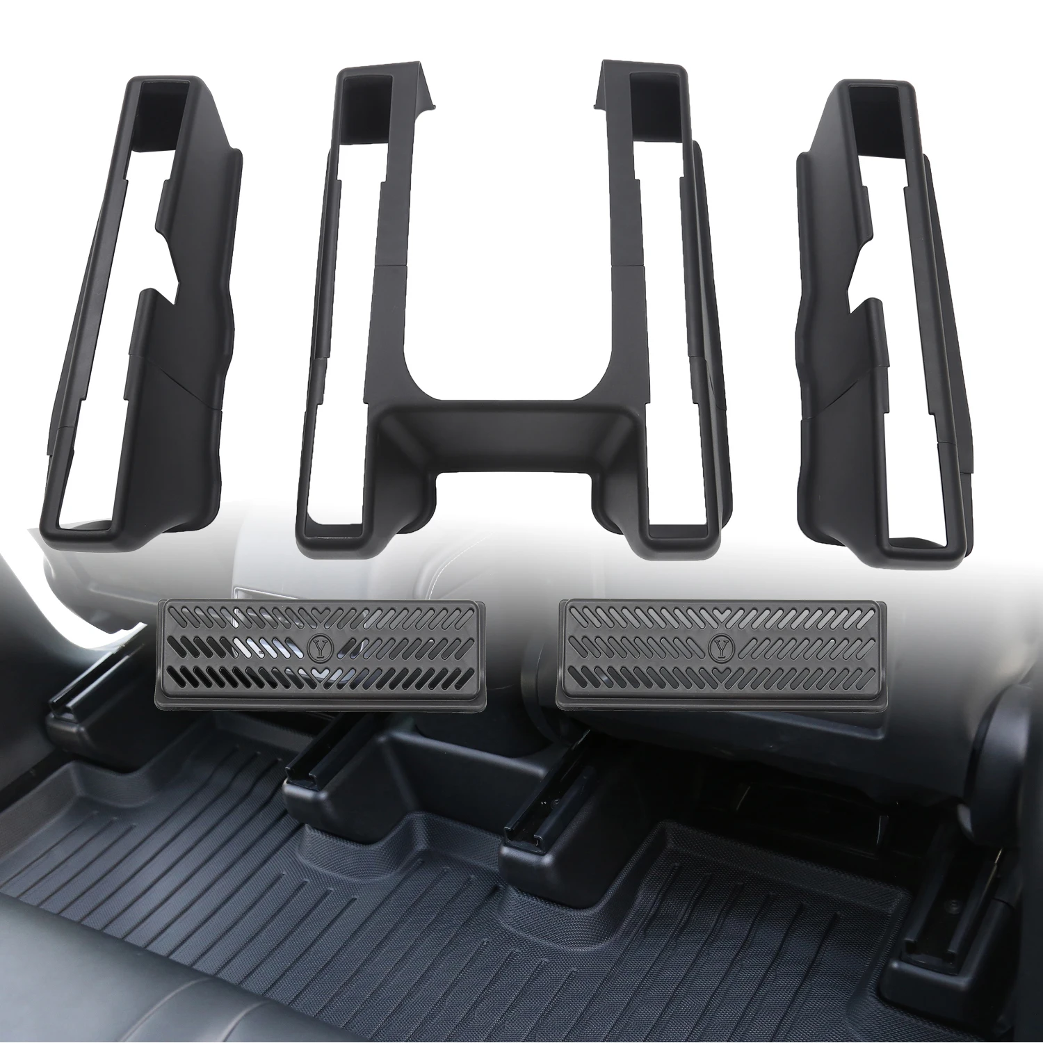 

Модель Y, защитная накладка на сиденье, защитная накладка на сиденье, защитная накладка на углы, чехол для Tesla Model Y 2021-2022 из АБС-пластика