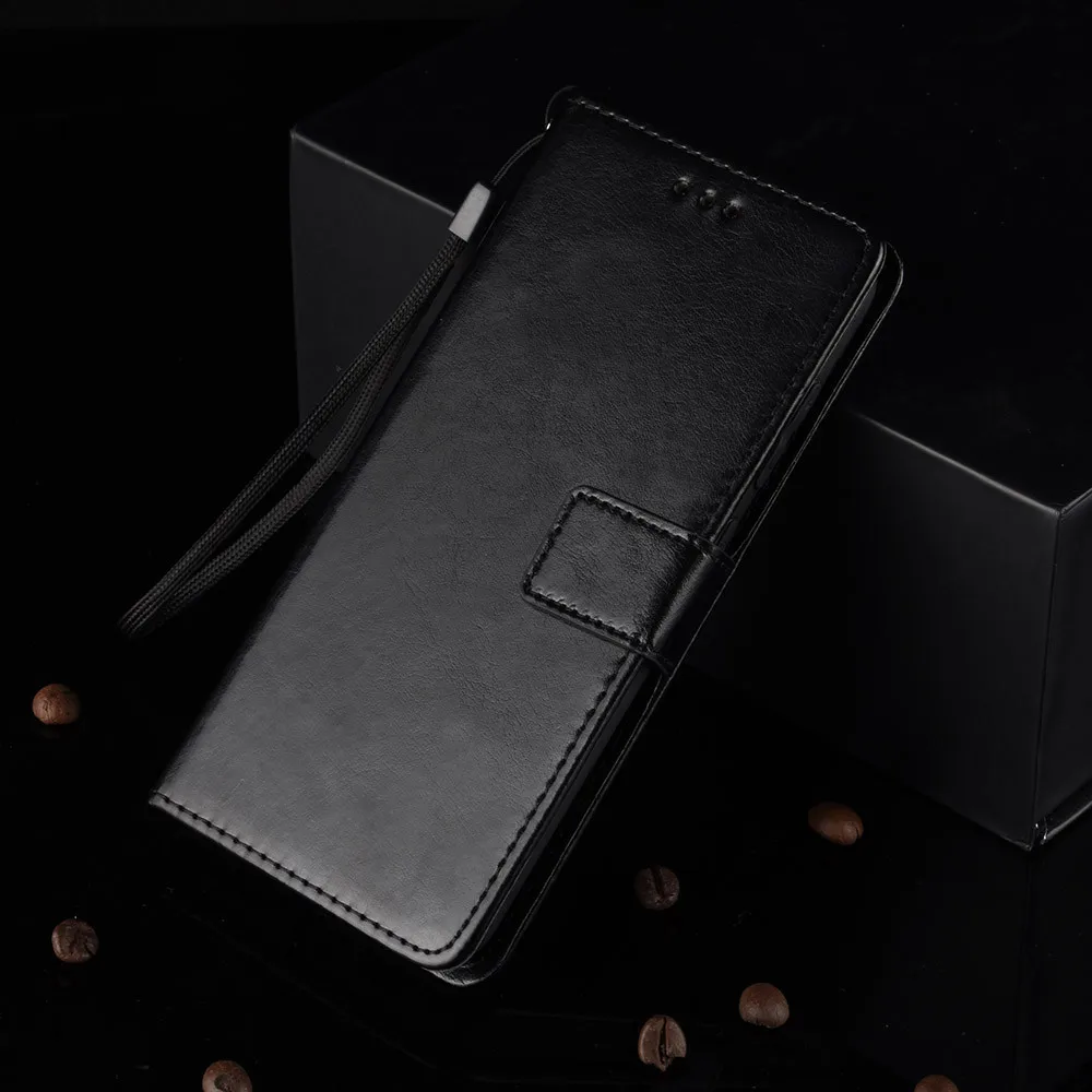 Luxury Flip PU Leather Wallet Lanyard Stand Case