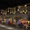 FAIRY American Country Pendant Lamp Retro Creativity Plant Music Restaurant Cashier Counter Bar Cafe Milk Tea Shop Chandelier 4