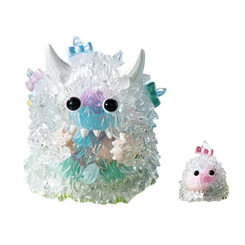 thumbnail image 1 of Popmart Instinctoy Monster Fluffy Joyful Life Blind Box Guess Bag Mystery Box Toys Doll Cute Anime Figure Ornaments Collection, 1 of 5