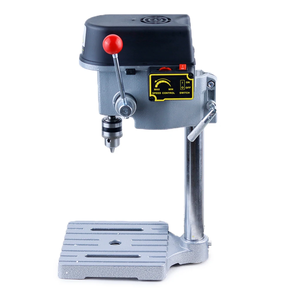 High Speed Mini Drilling Machine 340w Drilling Chuck 1-10mm Bench Machine Table