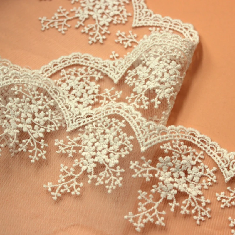11cm Width Clothing Material DIY Craft Wedding Embroidery Lace Trim Sewing Accessories Home Decoration lace fabric,lace garment accessories,lace sewing supplies,lace decoration,lace accessories,lace sewing accessories