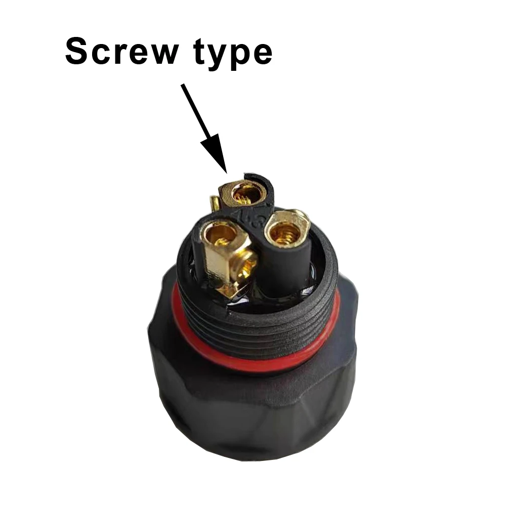 1 Pcs EU Detachable Plug and 1 Pcs Male Connectors for WVC600W~WVC2800W for solar connectors,outdoor cable connector,wifi plug connector