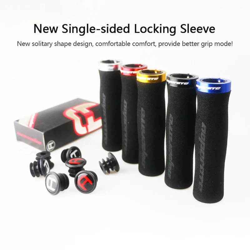 

= Разноцветные мягкие губчатые ручки для рукоятки, противоскользящие высококачественные велосипедные аксессуары