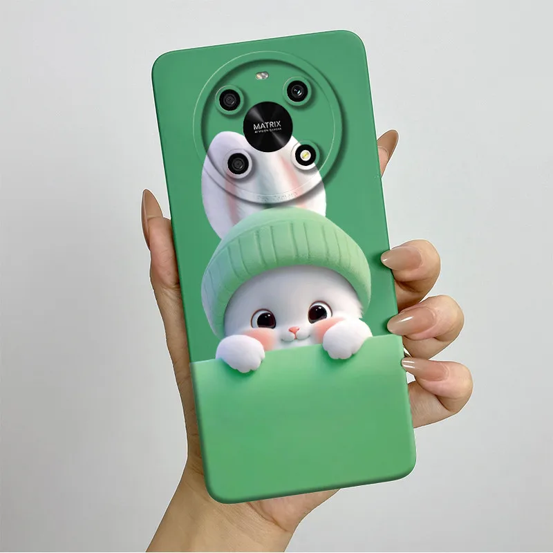 Sweet Painted Soft Silicone Phone Case - Cute Printed Design Cover
