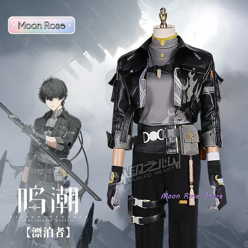 

Wuthering Waves Custumes Men Rover Anime Figures Costume Cosplays Woman Women's Costumes Cosplay Cos Adult Disguise Kid Clothes