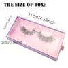 Wholesale Custom Eyelash Packaging Box Logo 25MM Mink False Lash Package Gold  Magnetic Natural Lashes  Case Boxes Bulk Supplier 3