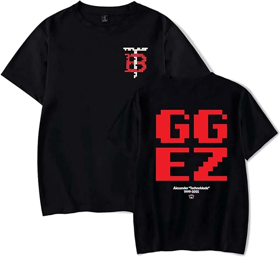 

Technoblade Never Dies GGEZ Merch Tshirt Unisex Crewneck Short Sleeve Tee Women Men Tshirt 2022 Rest in Peace Clothes