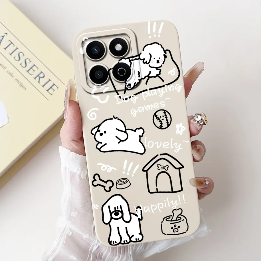 Cute Panda Cartoon Soft Silicone Matte Phone Case - Durable Protective Cover