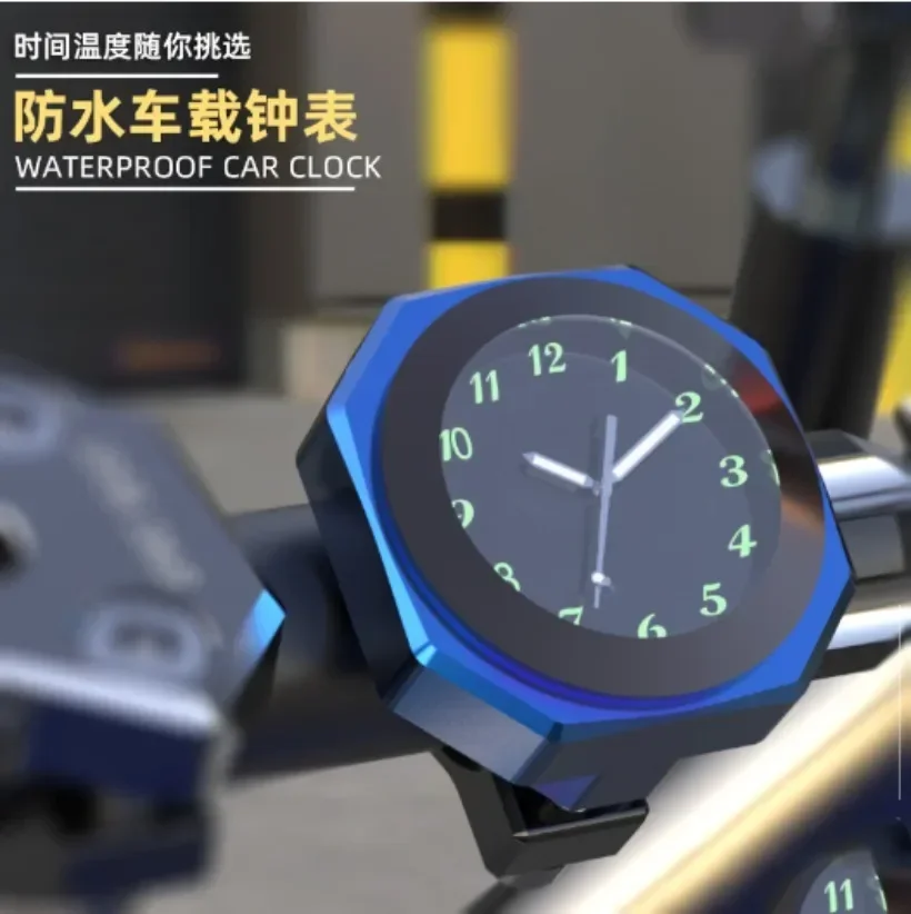 

Car Clock Modification Fit For Yamaha Motorcycle Outdoor Accessories Waterproof Temperature Schedule 1PC