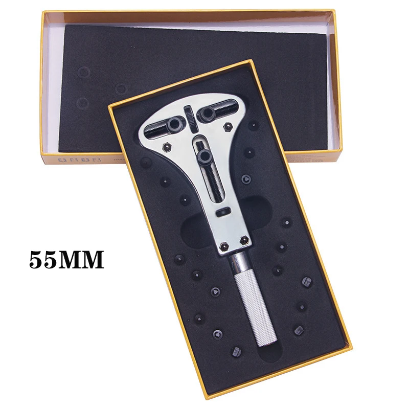 Watch Repair Tool Kit Back Wrench Opener 2/3jaw Bottle Opener Portable Battery Replacement Watch Remover Sets