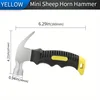 Multifunctional Mini Ramshorn Hammer 160 mm Engineering Handle Lightweight Portable Carpentry Window Breaking Hand Tools Home 1