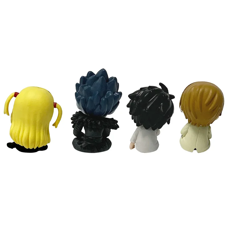 Aixlan 데스노트 피규어 야가미 라이트 4cm 미사미사 렘 PVC 액션 피규어 아민 생일 선물 수집용 피규어