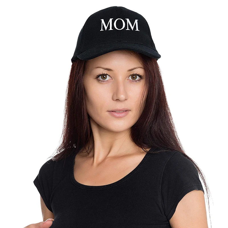 Mom and Dad Hats Fathers Day Mom Dad Gifts Hat Embroidered Adjustable Baseball Caps Gift for Couples Parents 4
