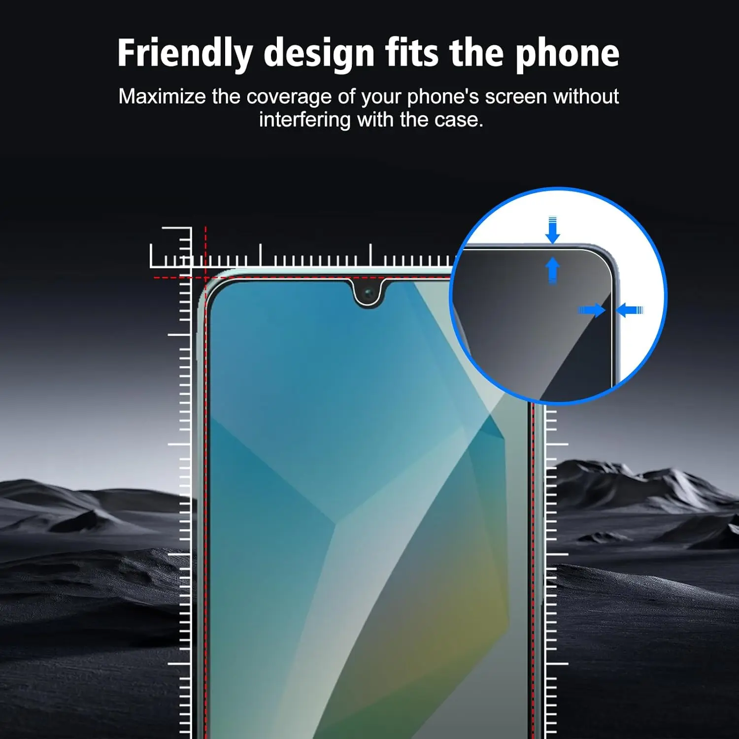 6.7-Inch Anti-Spy Privacy Tempered Glass Screen Protector