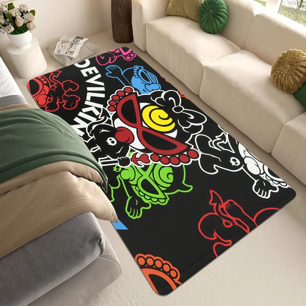 Japan Fashion Hysteric Mini Kitchen Mat Cheaper Anti-slip Modern Living Room Balcony Printed Modern Home Decor 4