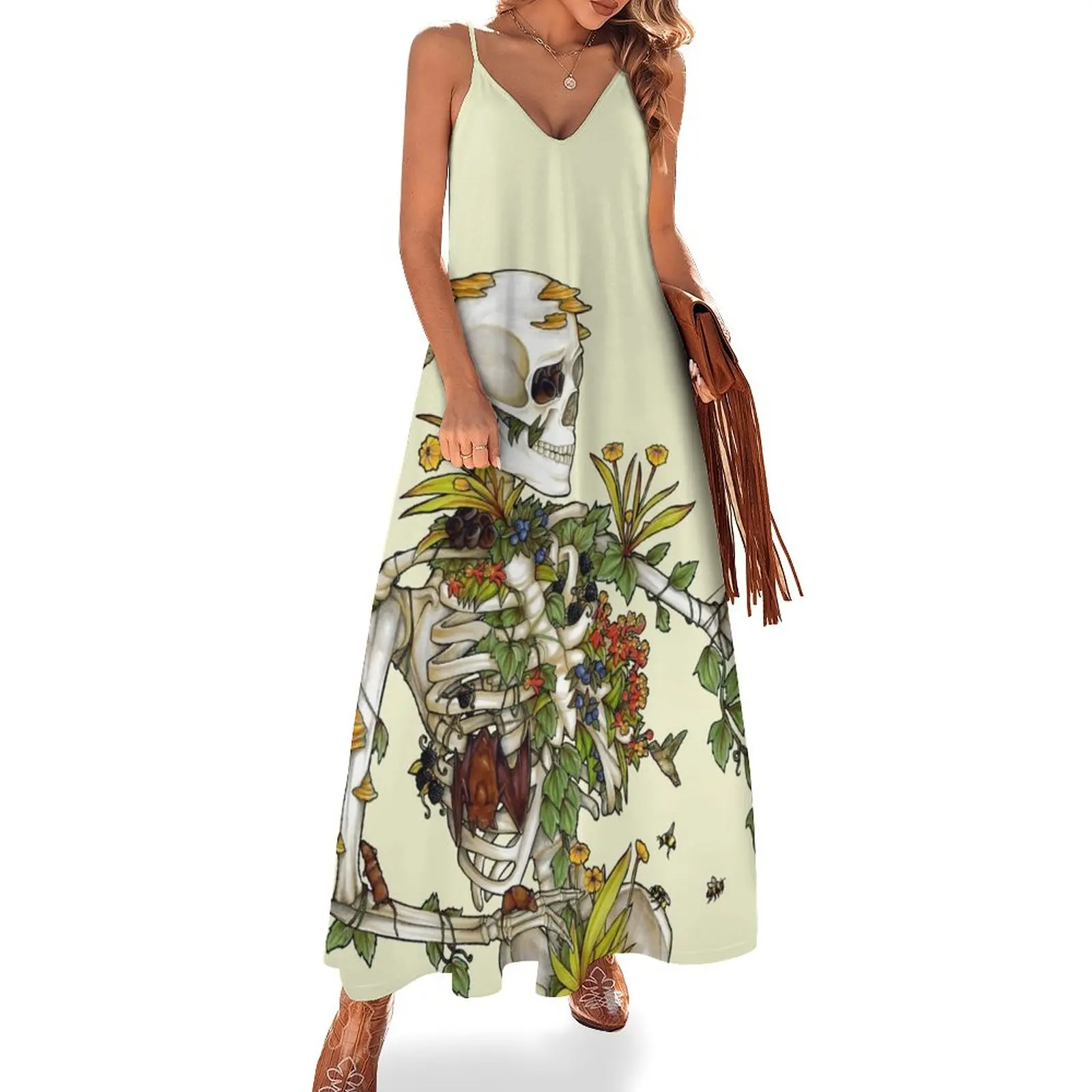 

Bones and Botany Sleeveless Dress Dress vintage summer clothes