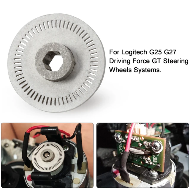 Accessories Logitech Driving Force Gt  Steel Steering Wheel Optical  Encoder - 60 G25 - Aliexpress