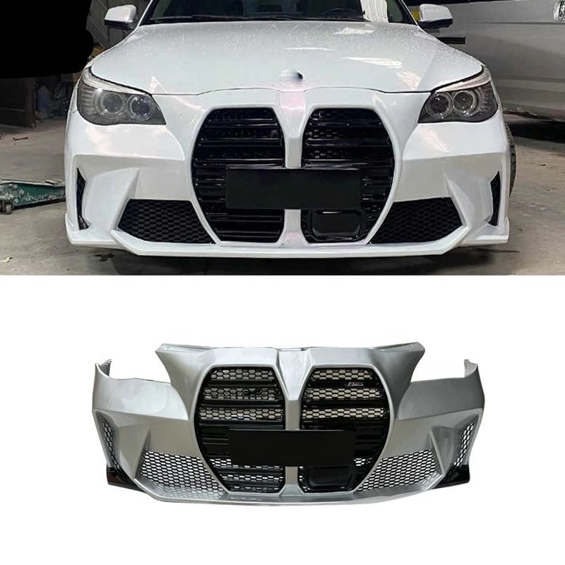 

M3 Style Car Bumper Front Bumper with Grille For BMW 5 Series E60 2004-2010 Bodykit ABS Material Body Kits Exterior Assembly