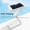 Solar Powered Foldable Desk Lamps Also USB Charging Rechargeable Eye Protection Reading Lights Bedside Dimmable Night Lighting 1