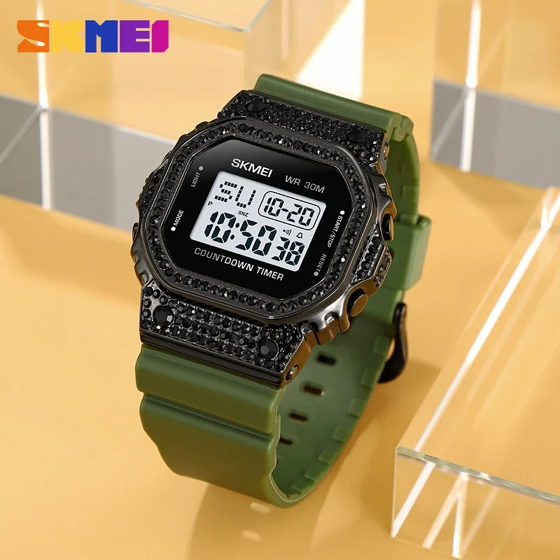 Pulsera El Mejor Reloj Skmei SKMEI-reloj Digital De Lujo Para