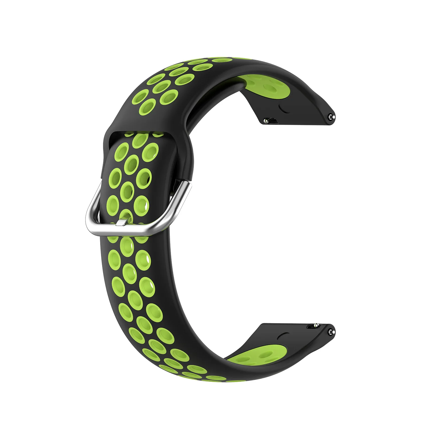 Versatile Silicone Sports Band - 20mm/22mm Strap