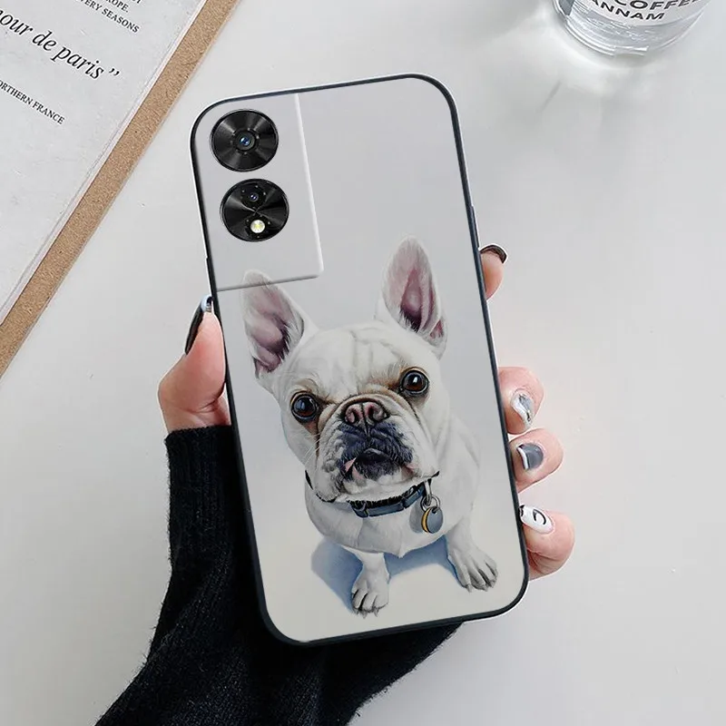 Fashionable Soft Silicone Back Cover - Cute and Stylish Protective Case