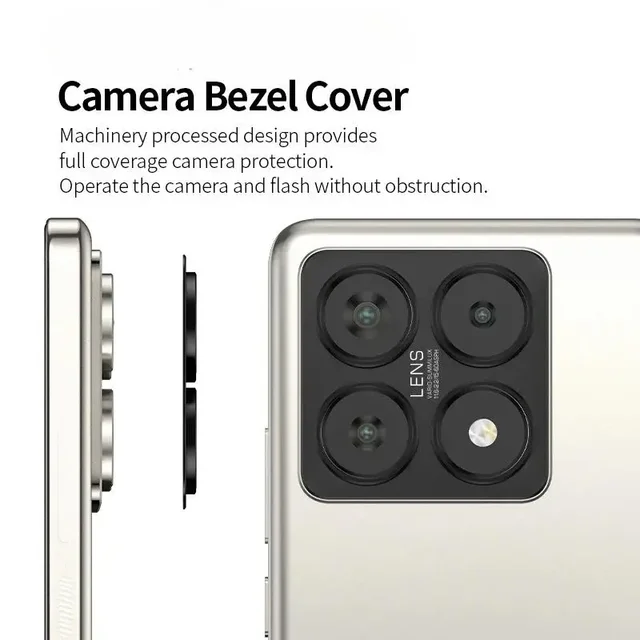 Xiaomi Camera Lens Protector Metal Ring Cover 3