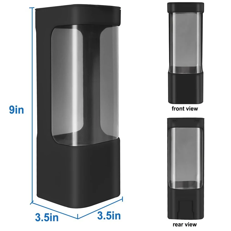 A25F-Cup Dispenser, Wall Mount Water Cooler Cup Holder Fit 3-5Oz Small Cups, Pull Type Cups Holder For Home,Office,