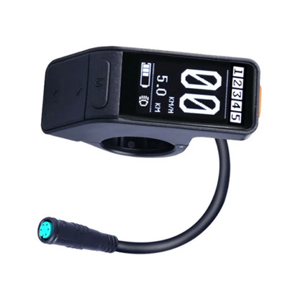 

DISPLAY HMI SW102 Display As Pictures Show Conversion Kit DC 24-48V Electric Bike IP65 Plastic Waterproof 5pin