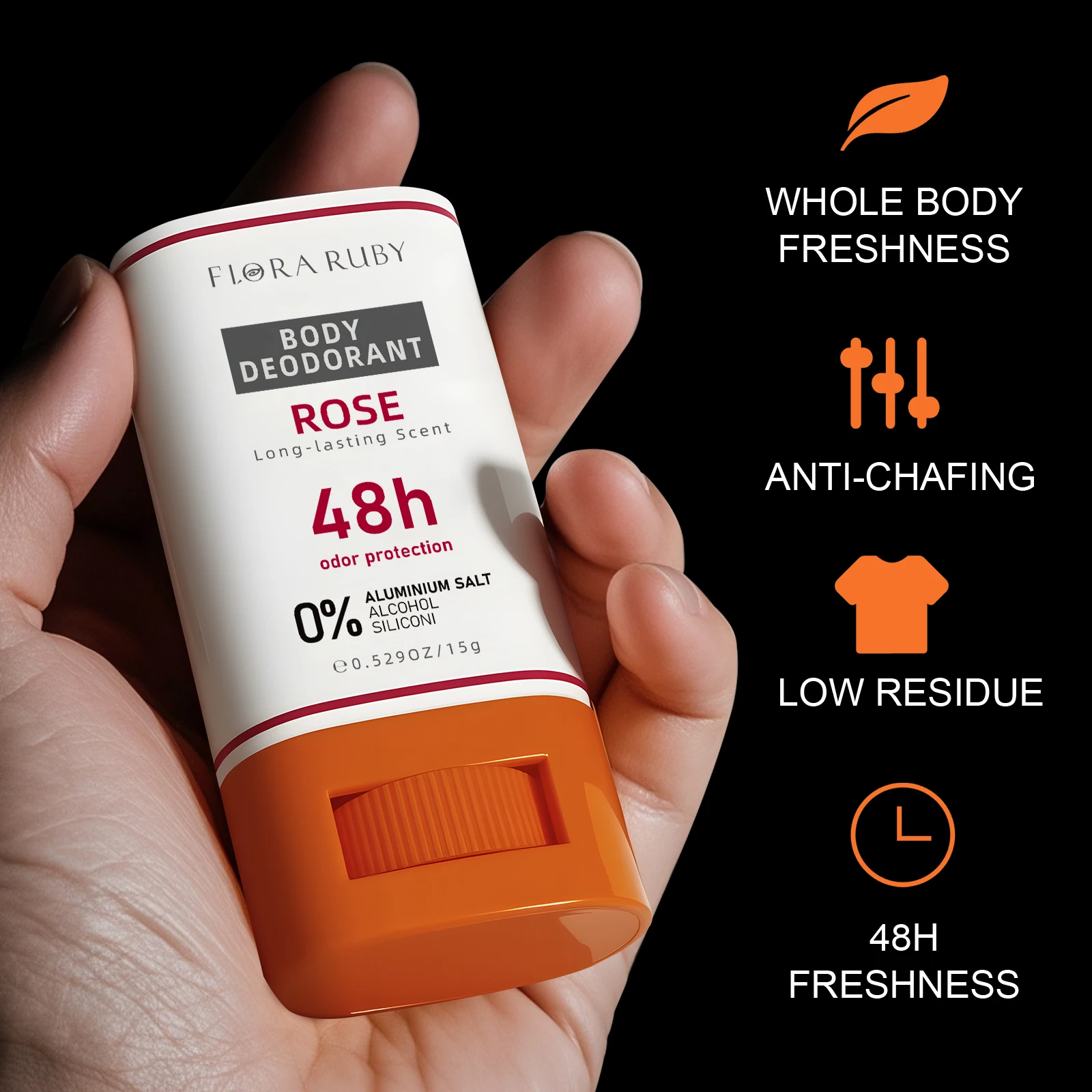 Zestaw 6 szt. dezodorantów dla kobiet i mężczyzn oraz perfum w kostce, 48 godzin, odporny na pot, odświeżający, suchy i orzeźwiający, sportowy zapach._voghion.com