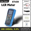 East Tester LCR Digital Display Bridge Meter ET433 ET430 USB Handheld High Precision Capacitance Inductance Resistance Test Tool 4