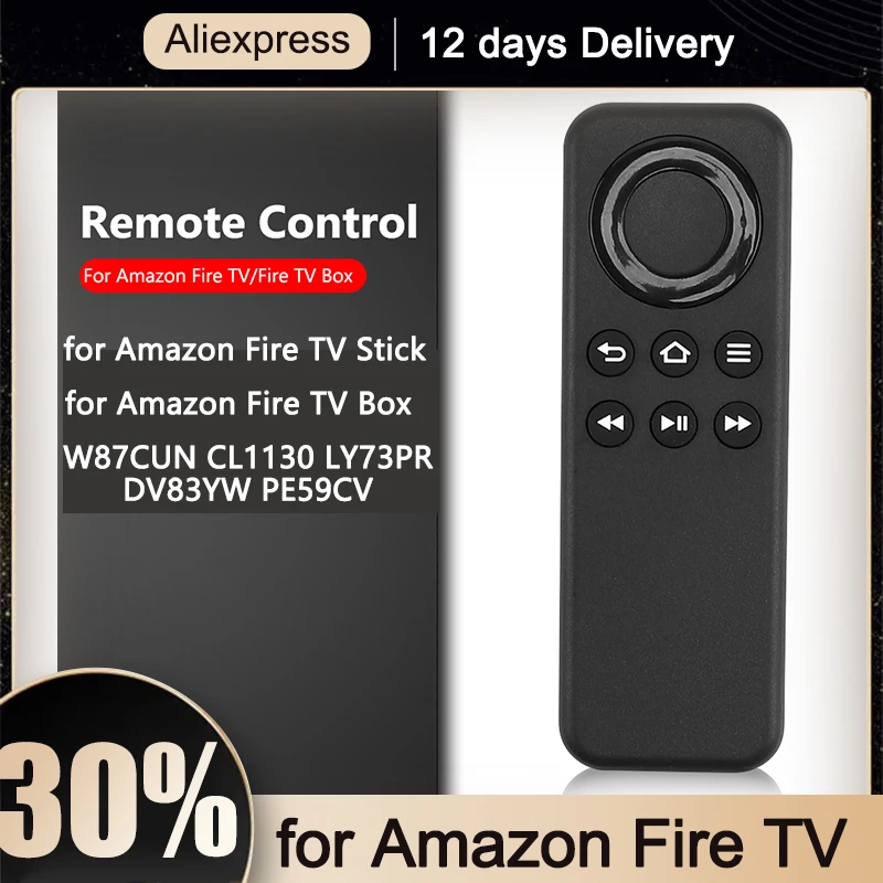Brand New Bluetooth Remote Control For Amazon Fire Tv/fire Tv Box