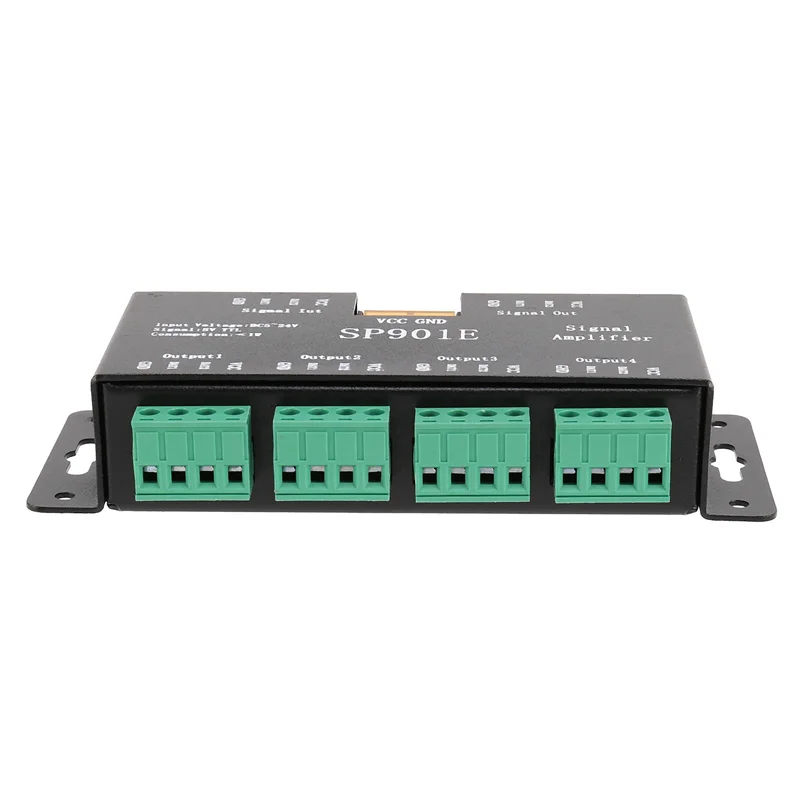 ETRT 4X SP901E LED 픽셀 WS2812B WS2811 SPI 신호 증폭기 리피터 (WS2813 SK6812 WS2815 WS2801 SK9822 등 모든 RGB 지원)
