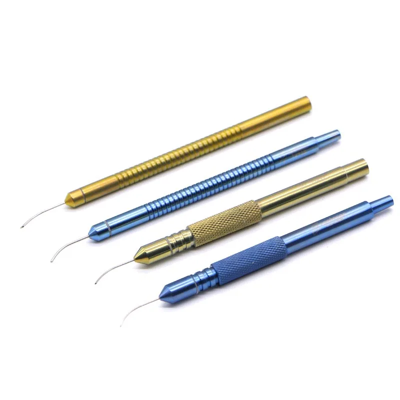 

Ophthalmic microscope quality titanium super emulsion rinse handle injection suction handle split injection suction type