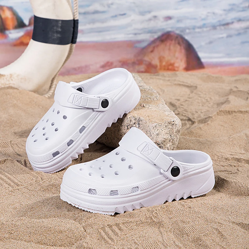 Summer Classic Toddler Clogs Slippers Garden Sandals Slip On Water Shoes Sneakers Boys and Girls Children Beach Pool Shower