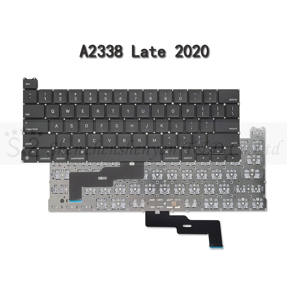 Teclado de Substituição do Portátil Eua Inglês para Macbook Pro Retina ar 13 14 14 16 16 Aa2179 A2337 A2251 A2289 A2338 A2141 A2442 A2485 Novo - Imagem 3
