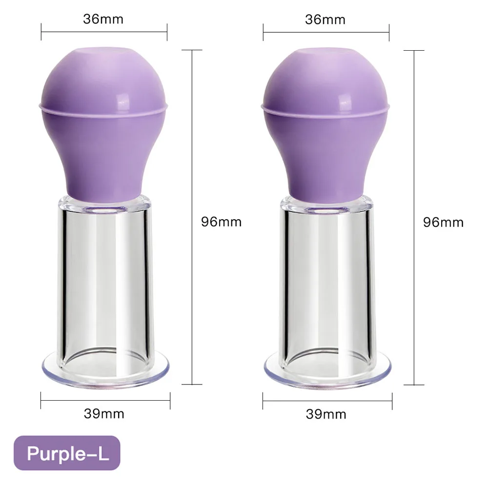 2pcs-Purple-L