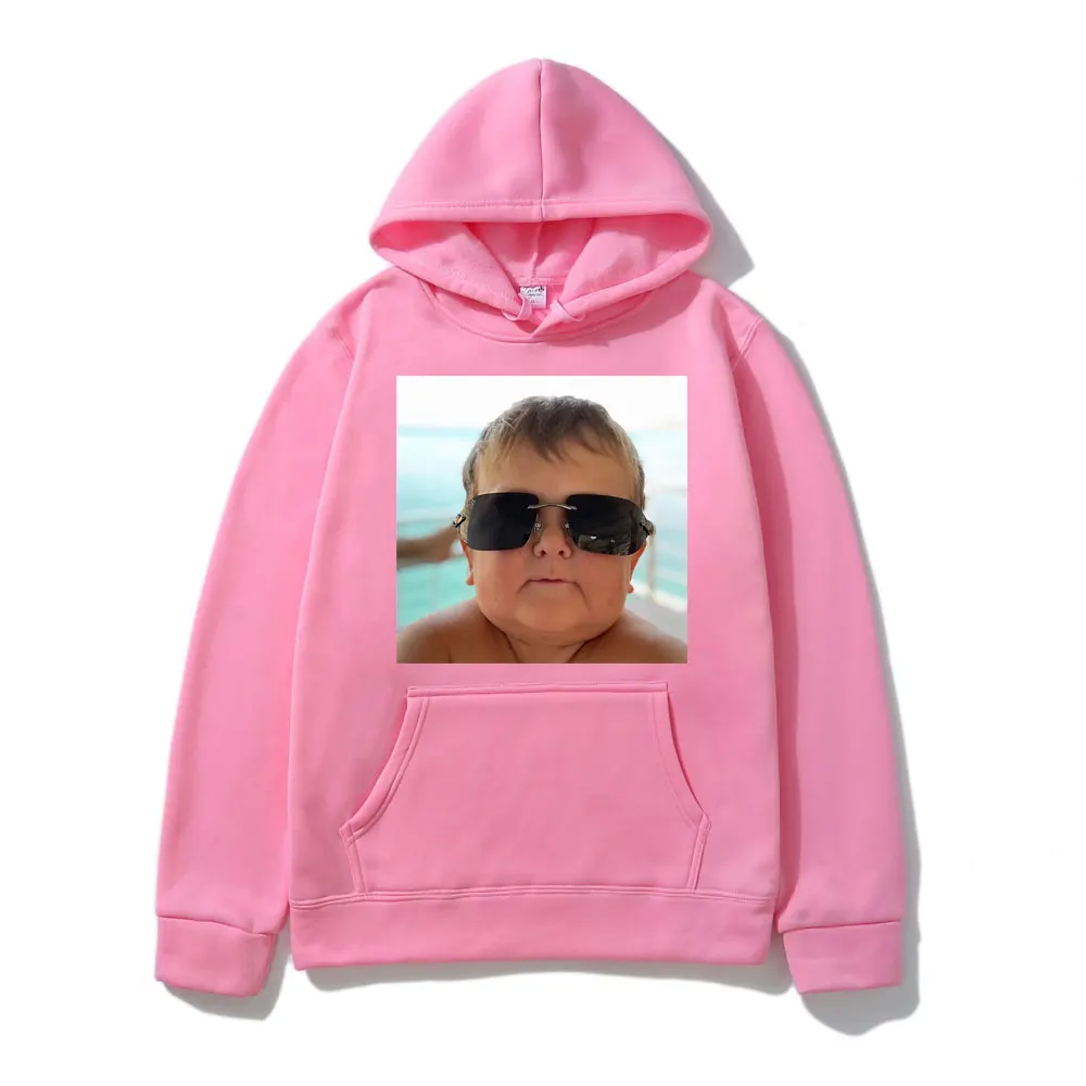 Hasbulla Fighting Meme Hoodie Mini Khabib Blogger Print Hooded Sweatshirts Men Women Casual Fashion Oversized Hoodies Streetwear