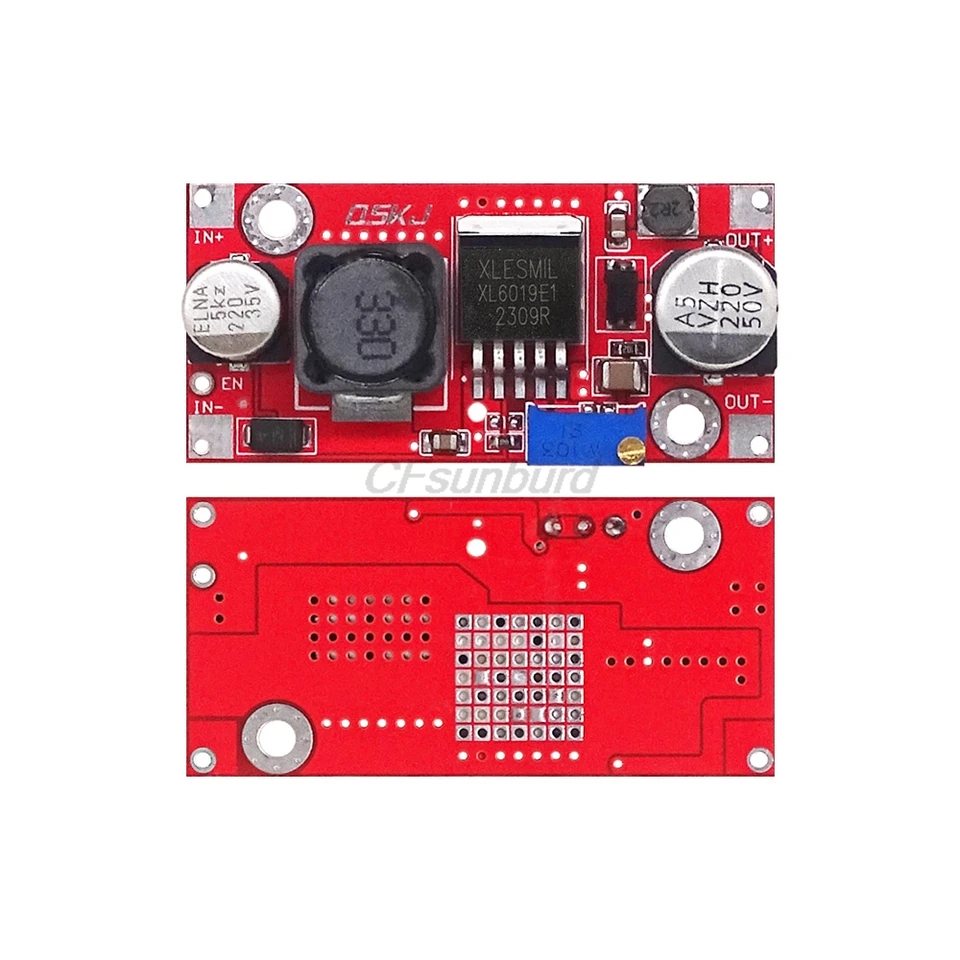 XL6009 Boost Buck Converter Einstellbar Solar Spannung XL6009 DC-DC Wandler Modul – Einstellbarer Step-Up/Down Converter Für Solar & Elektronik Step Up Wandler