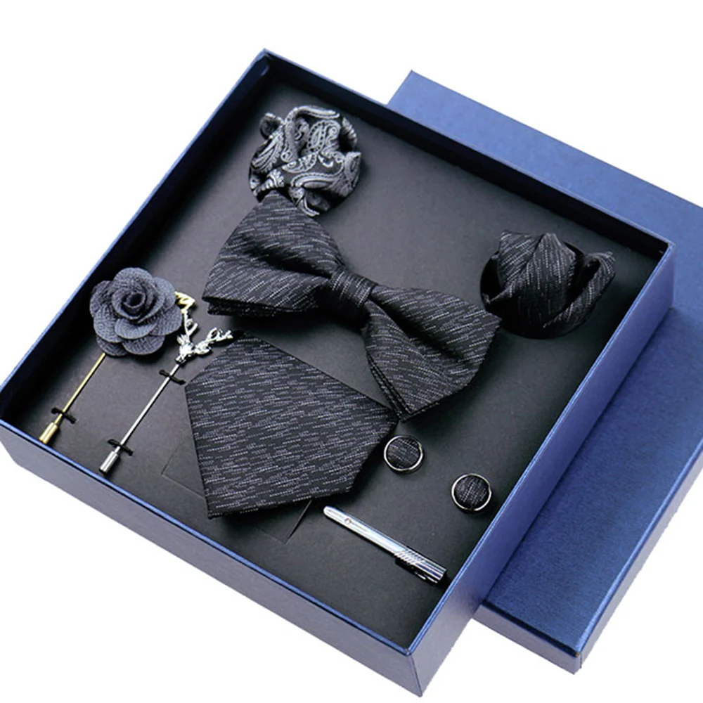 Set De Corbatas De Seda De Lujo Para Hombre, Corbata De Cuello Floral