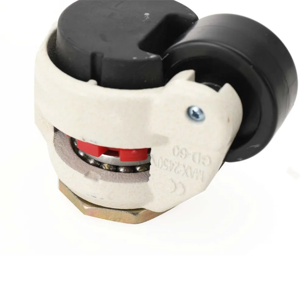 4pcs/Set Swivel Workbench Heavy Duty Machine Levelling Castors Wheels Total Load Capacity 1000kg