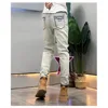 Locomotive Men Invisible Open Crotch Outdoor Sex Ripped Jeans Men's Old Vintage Casual Pants Exotic High Street Elastic Slim 6