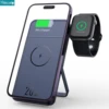 3 In 1 For Magsafe Wireless Power Bank PD 20W Fast Charger For iphone 16 Pro Max Airpods Pro Magnetic Charging For Apple Watch 2