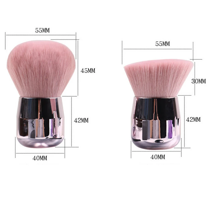 1PCS Professionals Nails Art Mushroom Brush Round Paint Gel Dust Cleaning Make Up Brush Manicure Accessories equipment Tools 5