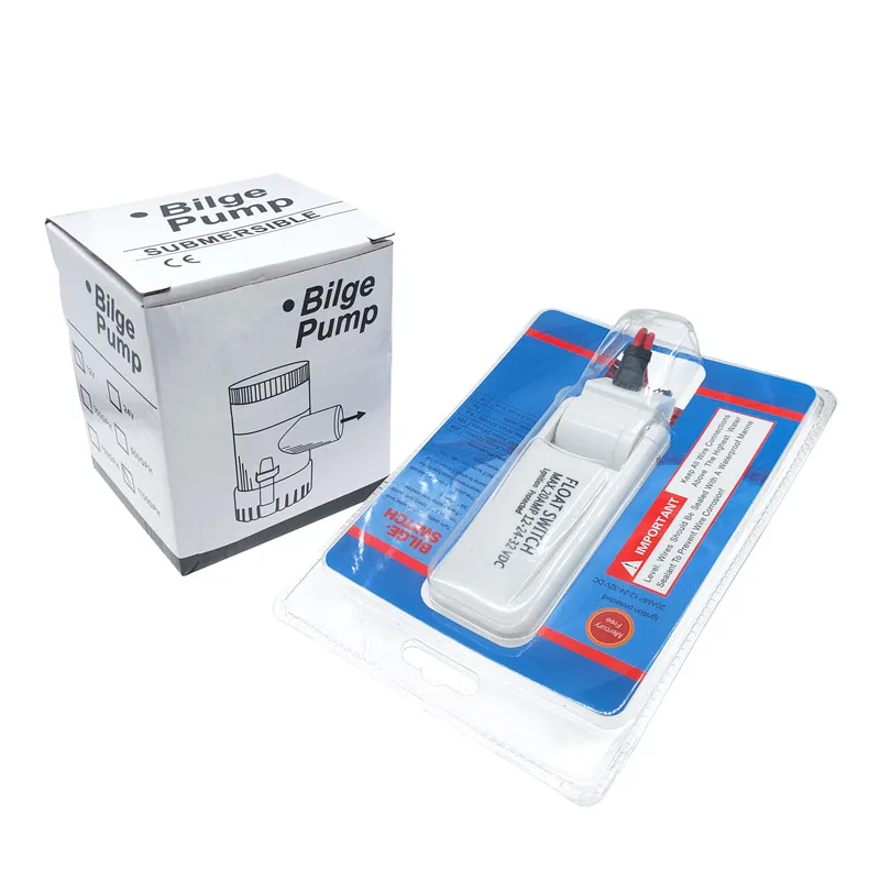 워터 펌프 12V 24V 1100gph 750gph 빌지 펌프 플로트 스위치 보트 수상 비행기 모터 홈 하우스 보트 빌지 펌프에 사용