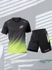 Bullpadel Men's Sport T-shirt Men's Tennis Sport Short Sleeve 3D Printed Football Training T-shirt Summer Badminton Tracksuit 1