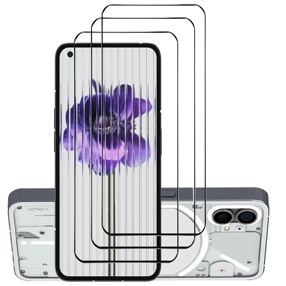 Pellicola Protettiva Nothing Phone 1 2 Screen Protectors Nothing Phone (2) Vetro Temperato Nothing Phone1 Front Film Phone2 Anti-Scratch Hd Protector 