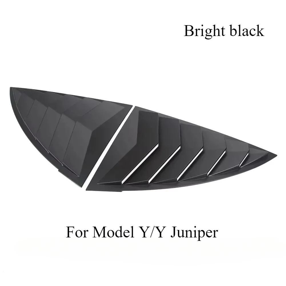 For Tesla Model Y Juniper 2021-2025 ABS Rear Car Window Shutter Cover Louver Sid