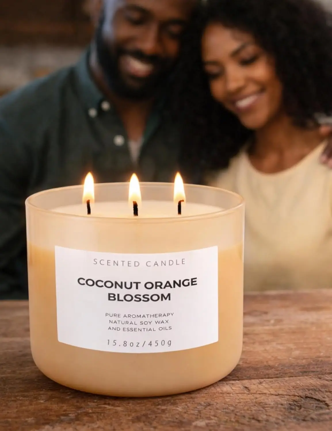 3-Wick Coconut Blossom Candle 3